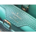 𝐋𝐎𝐔𝐈𝐒𝐕𝐔𝐈𝐓𝐓𝐎𝐍 N80931/M48865 Green Snake Shoulder This Capuchines BB handbag